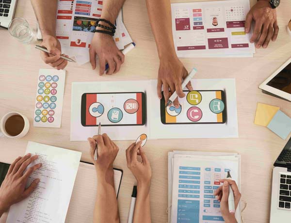 Mobile-friendly website layout preview